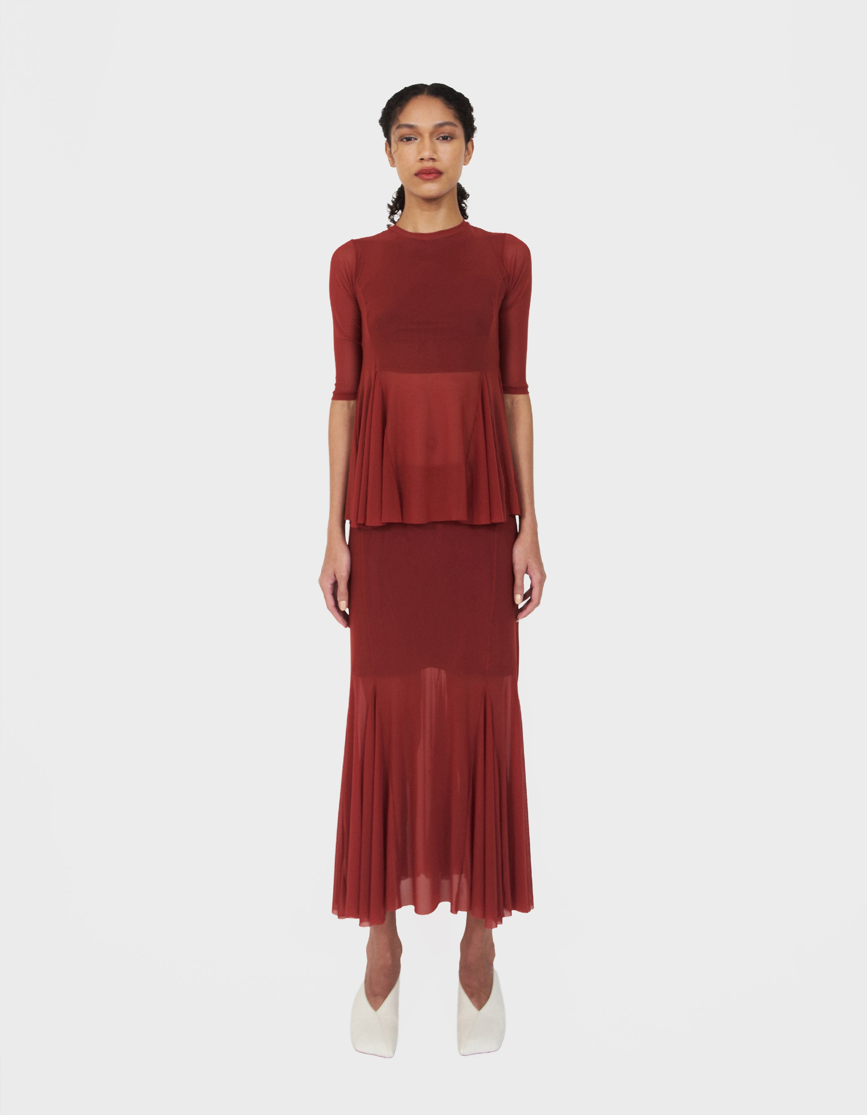 Blusa Sheer
